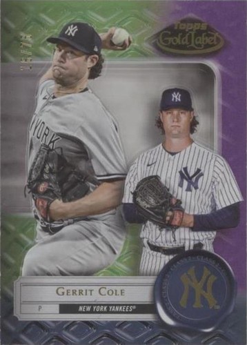 2022 Topps Gold Label - Gerrit Cole #98