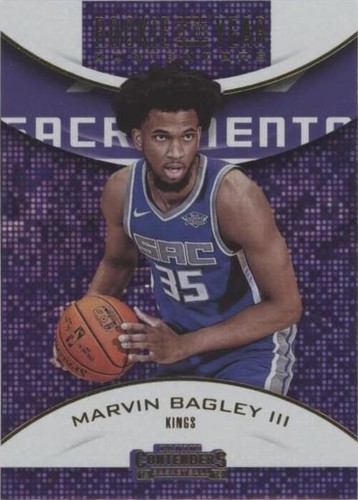 2018-19 Panini Contenders - Marvin Bagley III #12