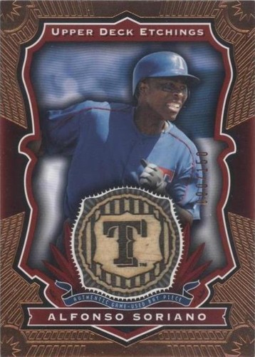 2004 Upper Deck Etchings - Alfonso Soriano #BE-AS
