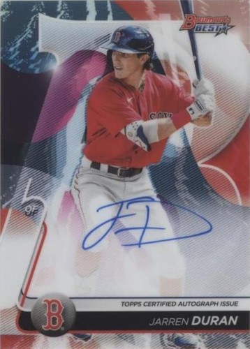 2020 Bowman's Best - Jarren Duran #B20-JDU