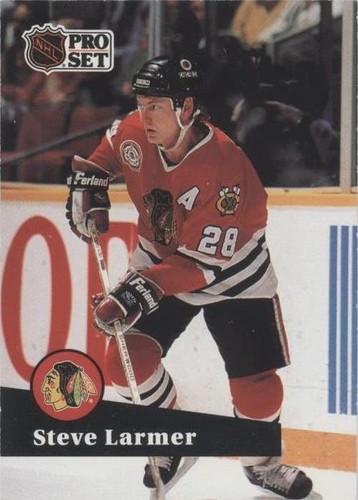 1991-92 Pro Set - Steve Larmer #49