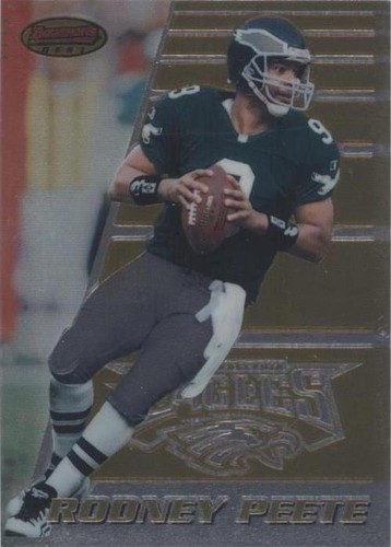1996 Bowman's Best Rodney Peete #76
