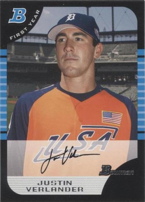 Bowman Draft Picks & Prospects 2005 - Justin Verlander #BDP129