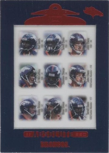 1999 Playoff Absolute SSD Brian Griese Bubby Brister Ed McCaffrey #139
