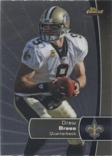 2012 Topps Finest Drew Brees #30