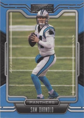 2021 Panini Playbook Sam Darnold #10