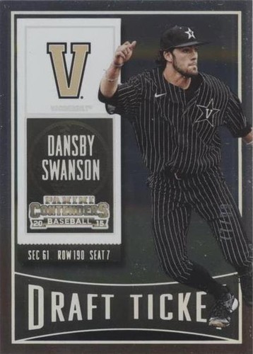 2015 Panini Contenders - Dansby Swanson #31