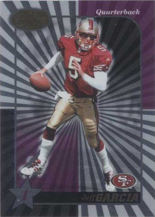 2000 Leaf Certified Jeff Garcia #83