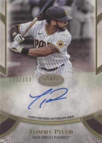 2021 Topps Tier One - Tommy Pham #PPA-TPH