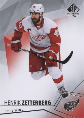 2015-16 SP Authentic - Henrik Zetterberg #95