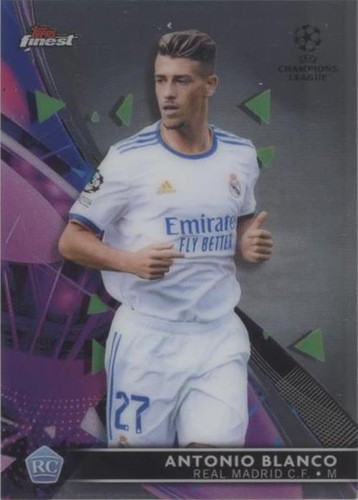 2021-22 Topps Finest UCL Antonio Blanco #96