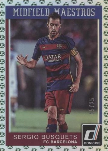 2015 Panini Donruss Sergio Busquets #20