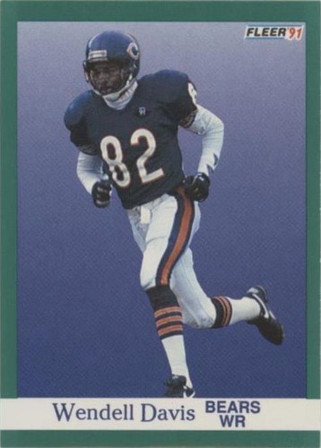 1991 Fleer Wendell Davis #217