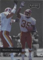 1992 Playoff Martin Mayhew #41