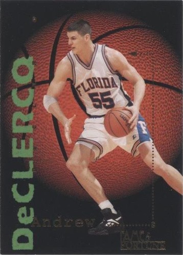 1995 Signature Rookies Fame & Fortune - Andrew DeClercq #12