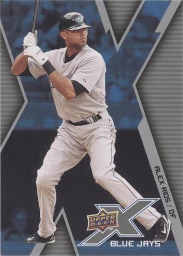 2009 Upper Deck X - Alex Rios #93