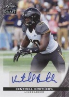 2016 Leaf Draft Kentrell Brothers #A-KB1