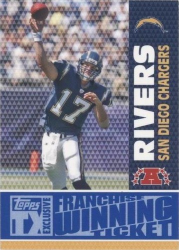 2007 Topps TX Exclusive Philip Rivers #FW-PR