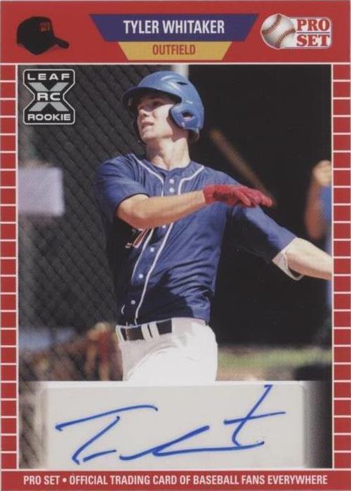 2021 Leaf Pro Set Baseball Blaster - Tyler Whitaker #PS-TW1
