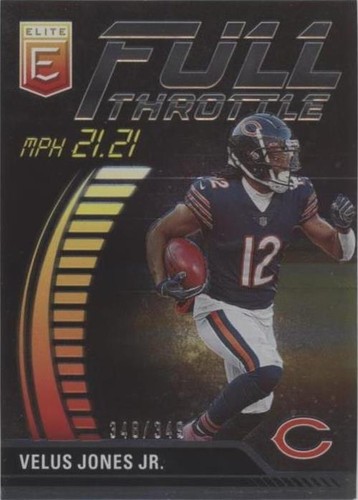 2023 Panini Donruss Elite Velus Jones Jr. #FT-VJ