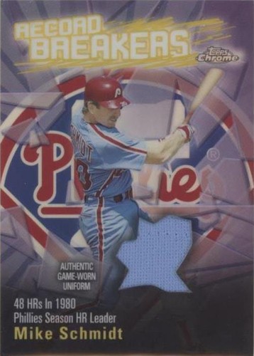 2003 Topps Chrome - Mike Schmidt #RBCA-MS