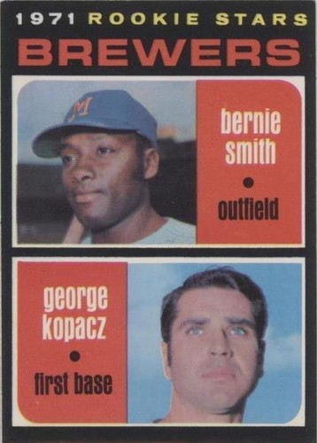 1971 O-Pee-Chee - Bernie Smith George Kopacz #204