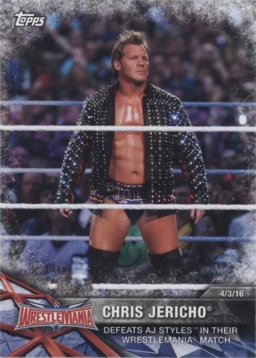 2017 Topps WWE Road to Wrestlemania - Chris Jericho #57