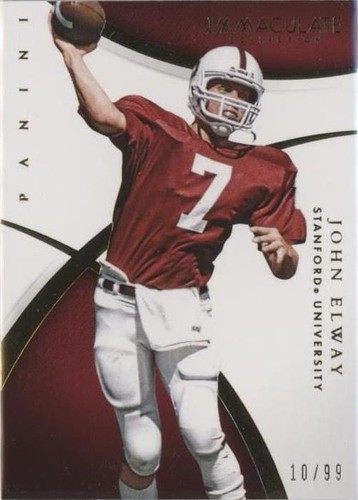 2015 Panini Immaculate Collection Collegiate John Elway #59