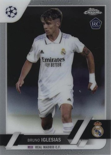 2022-23 Topps Chrome UEFA Club Competitions Bruno Iglesias #114