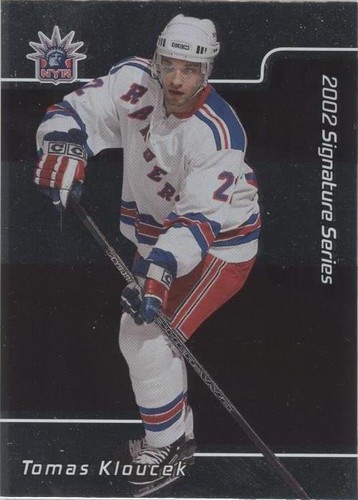 2001-02 In the Game Be A Player Signature Series - Tomas Kloucek #100