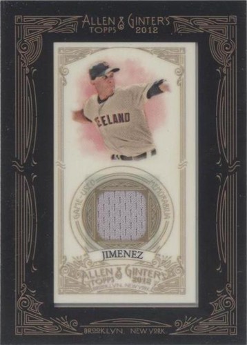 2012 Topps Allen & Ginter's - Ubaldo Jimenez #AGR-UJ