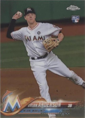 2018 Topps Chrome - Brian Anderson #22