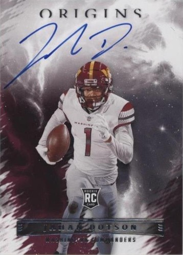 2022 Panini Origins Jahan Dotson #RAU-JDO
