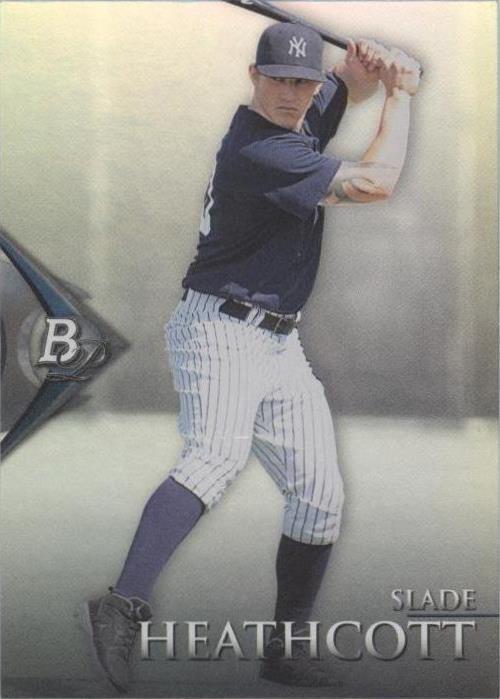 2014 Bowman Platinum - Slade Heathcott #BPP96