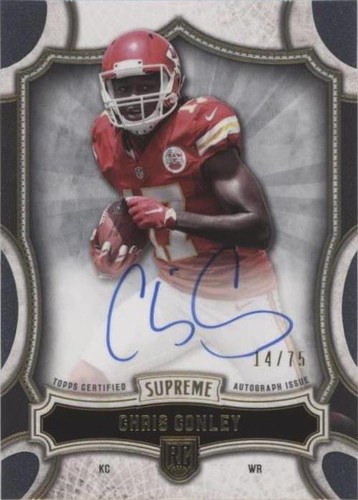2015 Topps Supreme Chris Conley #SRA-CC