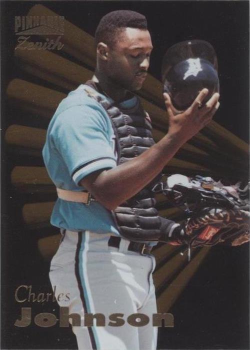 1996 Pinnacle Zenith - Charles Johnson #60