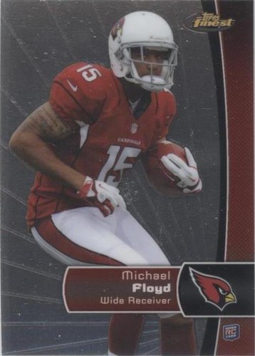 2012 Topps Finest Michael Floyd #117