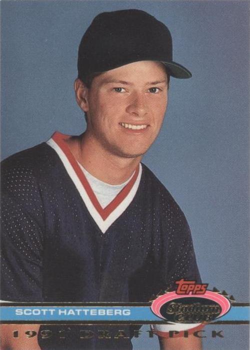 Topps Stadium Club Skydome 1991 - Scott Hatteberg #80