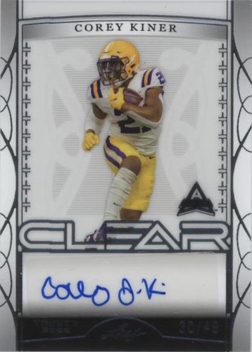 2022 Leaf Trinity Corey Kiner #CA-CK2
