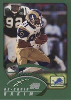2002 Topps Az-Zahir Hakim #229