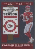2019 Panini Contenders Optic Patrick Mahomes II #35