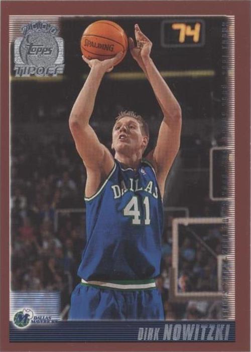 2000-01 Topps Tip-Off - Дирк Новицки #16