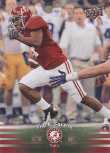 2012 Upper Deck University of Alabama Mark Barron #83