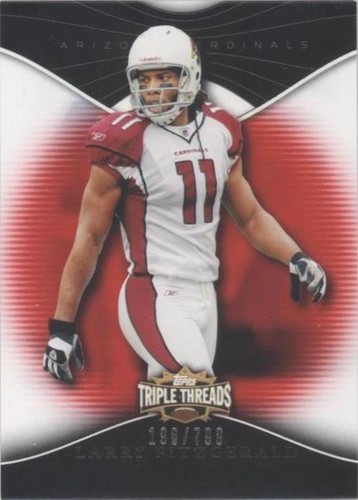 2009 Topps Triple Threads Larry Fitzgerald #58