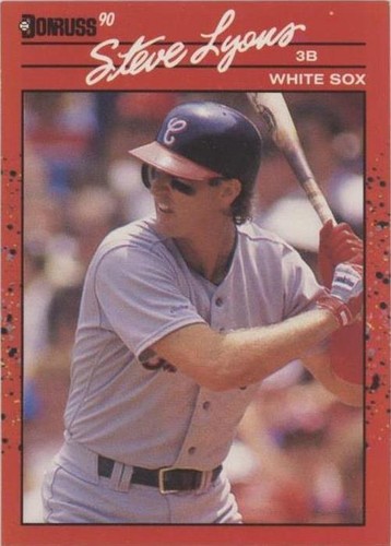 1990 Donruss - Steve Lyons #651