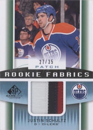 2013-14 SP Game Used Edition - Justin Schultz #RF-JS