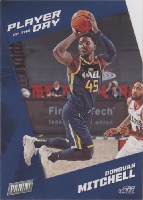 2021-22 Panini Player of the Day - Donovan Mitchell #47
