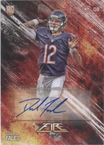 2014 Topps Fire David Fales #FA-DF