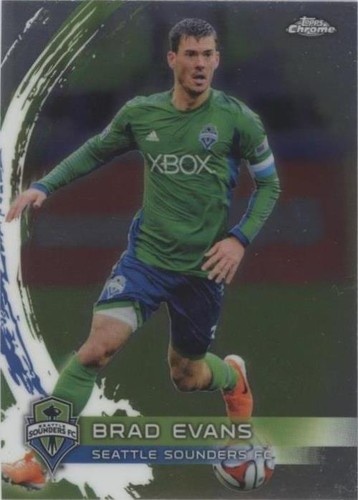 2014 Topps Chrome MLS Brad Evans #75