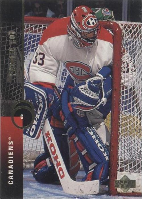 Cubierta superior 1994-95 - Patrick Roy #121